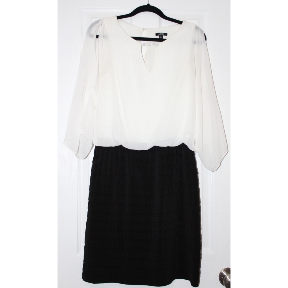 Black and White Formal Dress
